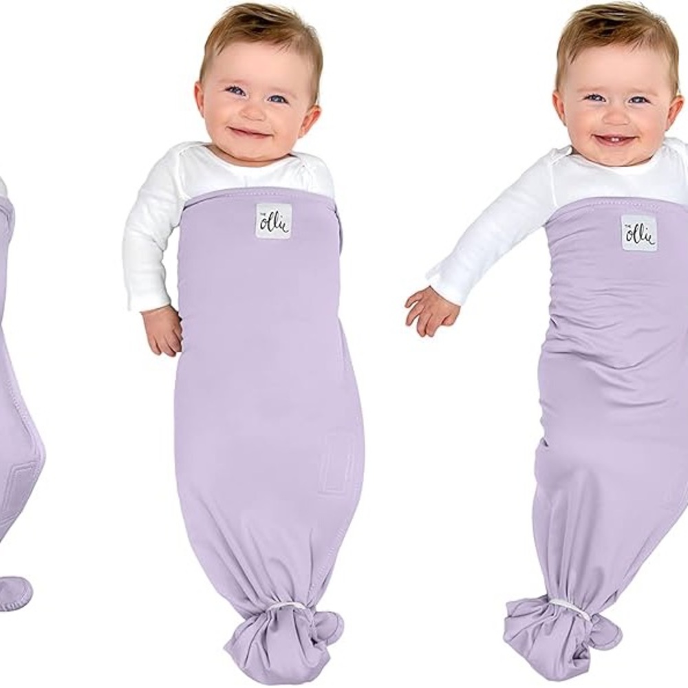 Ollie Swaddle Like New Purple